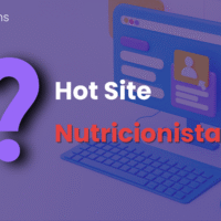 Hot Site para Nutricionista: Cartão Digital Moderno e Funcional