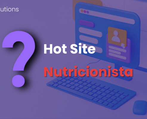 Hot Site para Nutricionista: Cartão Digital Moderno e Funcional